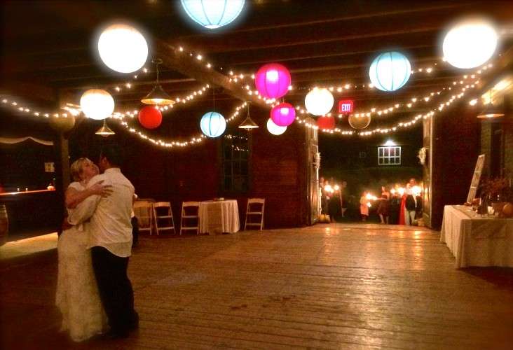 To close out the night they chose a special song, while the wedding party waited to greet them outside with sparklers! 